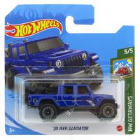 Hot Wheels 2021 Hw Getaways 5/5 20 Jeep Gladiator Mavi