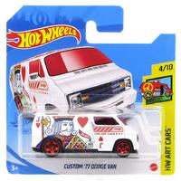 Hot Wheels 2021 Hw Art Cars 4/10 Custom 77 Dodge Van