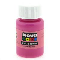 Nova Color Kumaş Boyası 30Ml Pembe