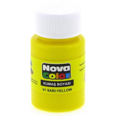 Nova Color Kumaş Boyası 30Ml Sarı