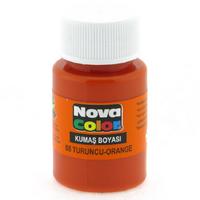 Nova Color Kumaş Boyası 30Ml Turuncu