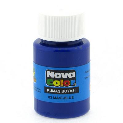 Nova Color Kumaş Boyası 30Ml Mavi