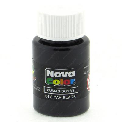 Nova Color Kumaş Boyası 30Ml Siyah