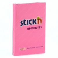 Hopax Stıck'n Yapışkanlı Not Kağıdı 76X51mm Neon Pembe