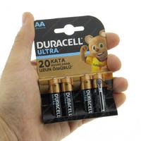 Duracell Ultra Power Check Aa Kalem Pil 4'Lü Paket