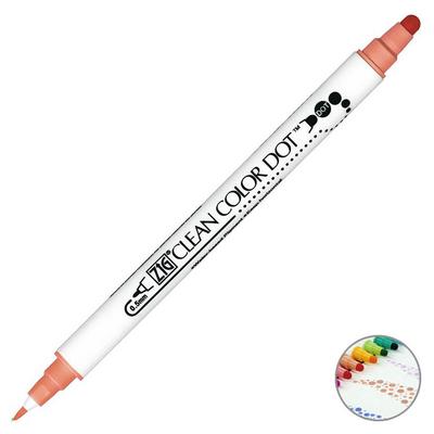 Zig Clean Color Dot Çift Taraflı Kalem Tc6100-207 Ada Mercanı