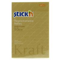 Hopax Stıck'n Yapışkanlı Not Kağıdı 150X101mm Kraft