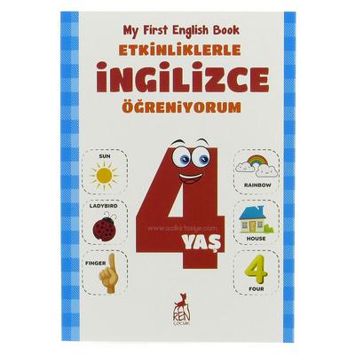 Ren Çocuk Yay. Etkinliklerle İngilizce Öğreniyorum 4 Yaş