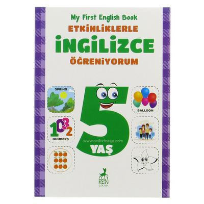 Ren Çocuk Yay. Etkinliklerle İngilizce Öğreniyorum 5 Yaş