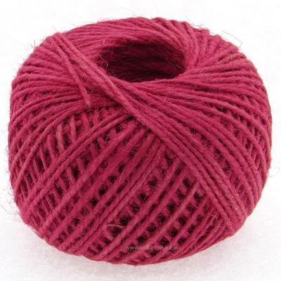 Renkli Jüt İp / Kırnap 100Gr Pembe
