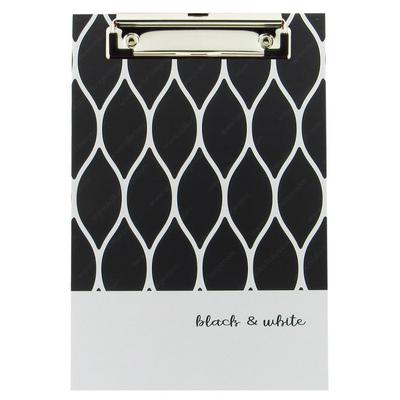 Liz Ofs807 A5 Yarım Boy Sekreterlik Black White 03