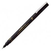 Uniball Pin Br-500Ef Extra Fine Brush Fırça Uçlu Çizim Kalemi Siyah