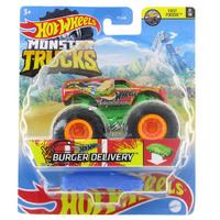 Hot Wheels Monster Trucks Fast Foodie 1/6 Burger Delivery