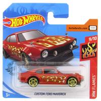 Hot Wheels 2020 Flames 9/10 Custom Ford Maverick Kırmızı