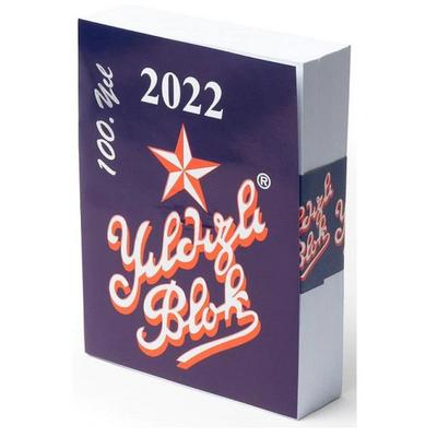 Yıldızlı Blok Masa Takvimi 2022