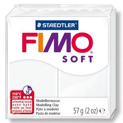 Staedtler Fimo Soft Polimer Kil 57Gr 0 Beyaz
