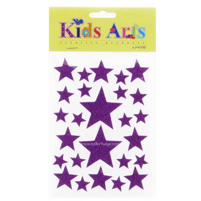 Kids Arts Şekilli Eva Simli Yapışkanlı My-50314 Yıldız