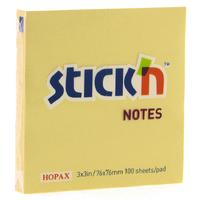 Hopax Stıck'n Yapışkanlı Not Kağıdı 76X76mm Pastel Turuncu