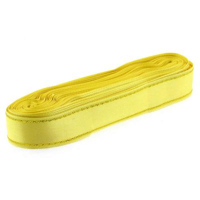 Kurdele Saten 20Mm 10 Metre Sarı Altın Yaldızlı