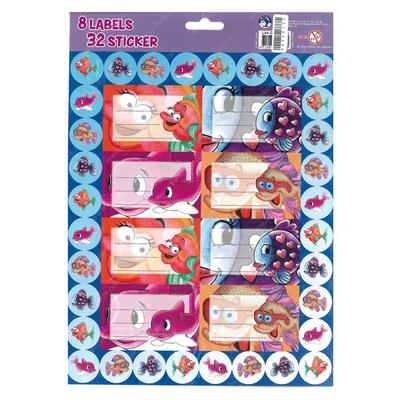 Dolphin Sticker Simli Balıklar