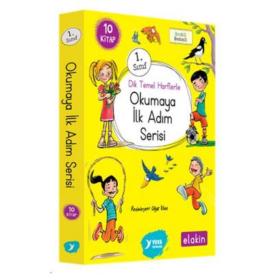 Yuva - Okumaya İlk Adım Serisi Elakin 1.Sınıf 10 Kitap Set