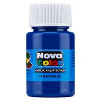 Nova Color Akrilik Ahşap Boyası 30Cc Mavi