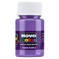 Nova Color Akrilik Ahşap Boyası 30Cc Mor