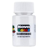 Nova Color Akrilik Ahşap Boyası 30Cc Beyaz