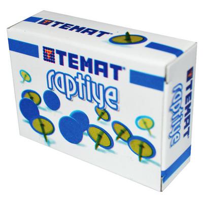 Temat Renkli Raptiye Mavi