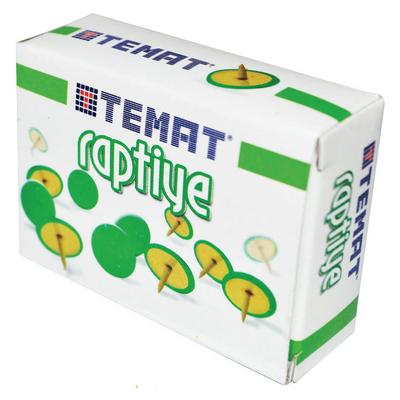 Temat Renkli Raptiye Yeşil
