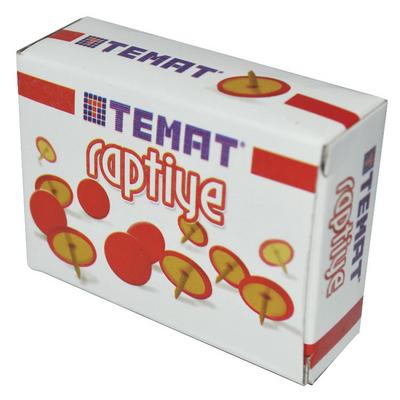 Temat Renkli Raptiye Kırmızı