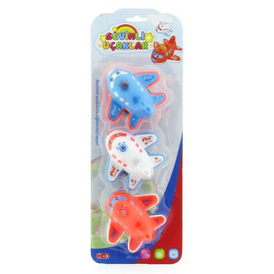Sevimli Uçaklar Mini Çek Bırak Set 3'Lü