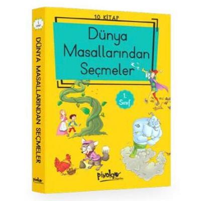 Pinokyo - 1.Sınıf Kitap Seti Dünya Masallarından Seçmeler 10 Kitap