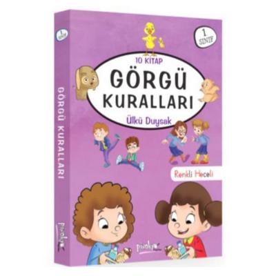 Pinokyo - 1.Sınıf Kitap Seti Görgü Kuralları 10 Kitap