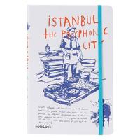 Scrikss Notelook A5 Defter İstanbul The Polyphonic City Balıkçı Çizgisiz