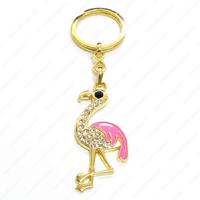 K-Gift Anahtarlık Altın Renk Flamingo