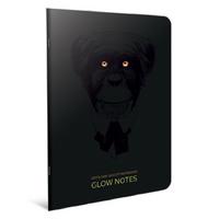 Gıpta Glow Notes A4 Büyük Defter 60 Yaprak Çizgili Monkey