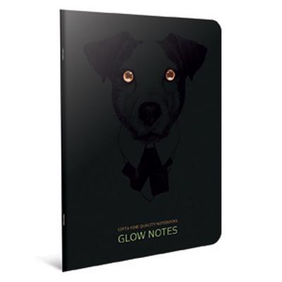 Gıpta Glow Notes A4 Büyük Defter 60 Yaprak Kareli Dog 02