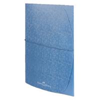 Faber-Castell Desenli Evrak Dosyası Lastikli Mavi