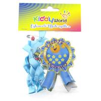 Kiddy World Keçe Motivasyon Rozeti 6'Lı Yıldız Öğrenci Mavi