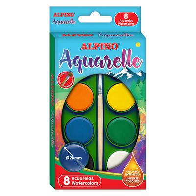 Alpino Aquarelle Sulu Boya 8 Renk
