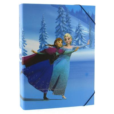 Keskin Color Frozen Lastikli Kutu Klasör Elsa Anna