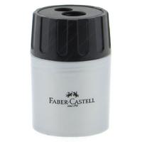 Faber-Castell Geniş Hazneli Çiftli Kalemtraş Gri