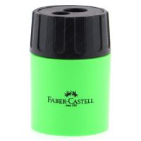 Faber-Castell Geniş Hazneli Çiftli Kalemtraş Yeşil