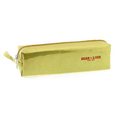 Bear & Deer Kc00133 Simli Kalem Çantası Gold