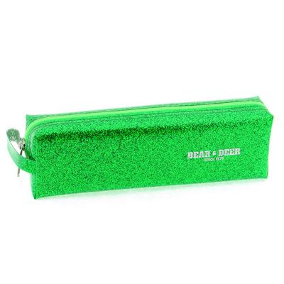 Bear & Deer Kc00133 Simli Kalem Çantası Yeşil