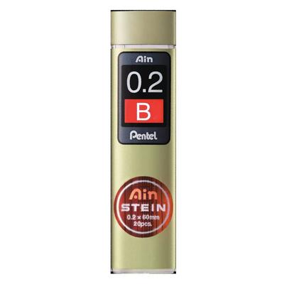 Pentel Ain Stein Versatil Kalem Ucu Min 0,2Mm B