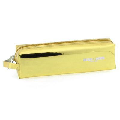 Bear & Deer Kc0116 Metalik Kalem Çantası Gold