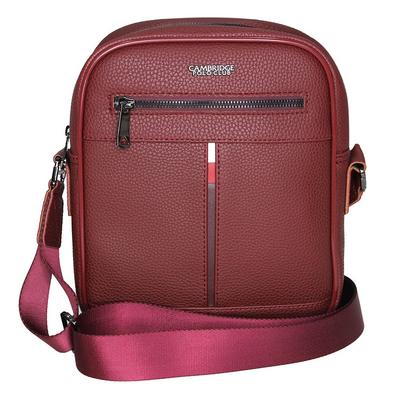 Cambridge Polo 50060 Çapraz Postacı Çantası Bordo