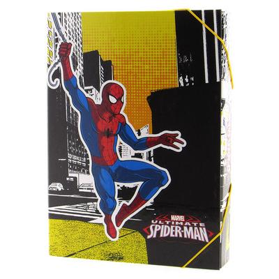 Spiderman Lastikli Kutu Klasör 23X32cm Model 05